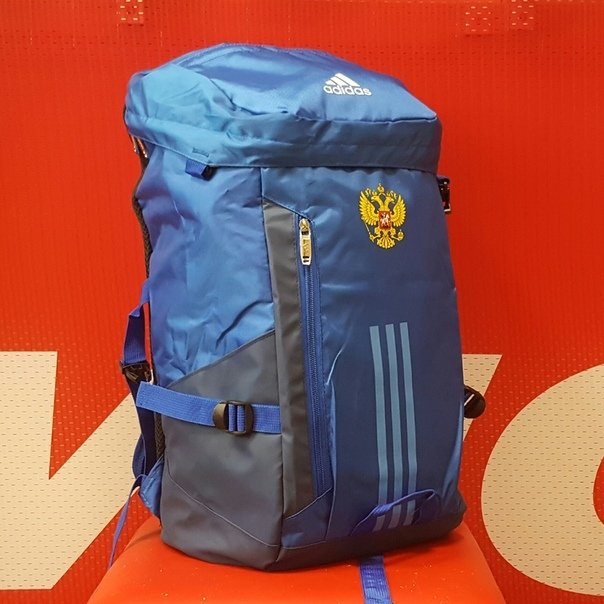 РЮКЗАК РОССИЯ 2019 голубой в Твери