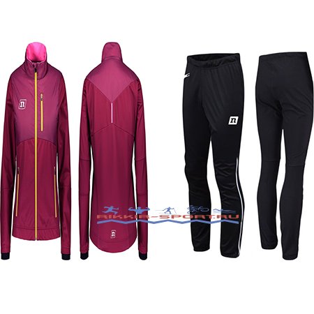 КОСТЮМ РАЗМИНОЧНЫЙ NONAME HYBRID PRO SOFTSHELL PURPLE WOS в Твери