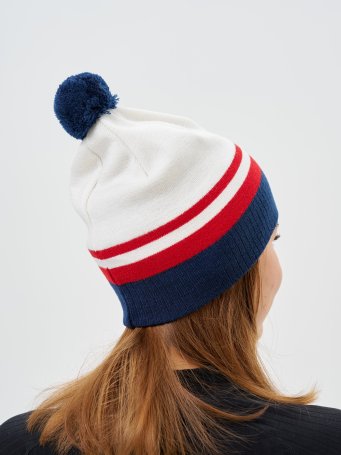 Шапка Nordski Move White/Red/Blue NSV726391