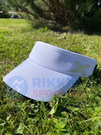 Козырек для бега 2XU на резинке WHT/WHT Белый OSFA UQ6165f