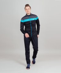 Костюм разминочный Nordski Drive Black/Blue NSM805170/NSM305100