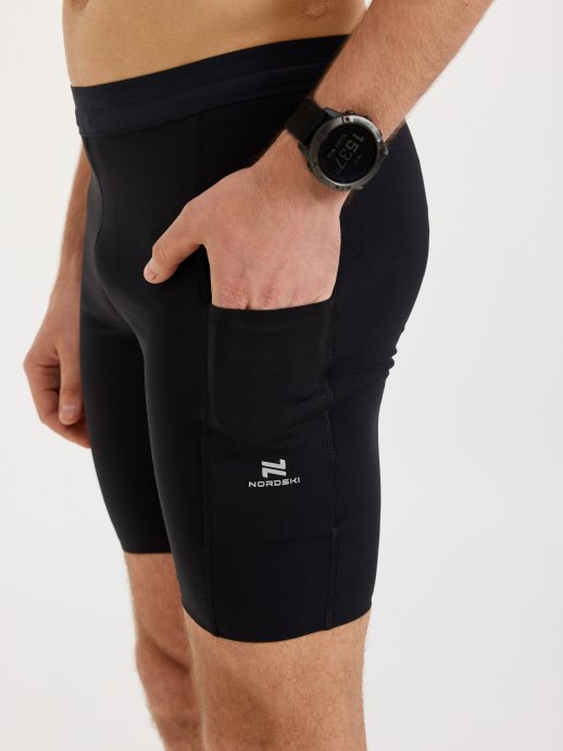 Шорты обтягивающие Nordski Sprint Black NSM288100