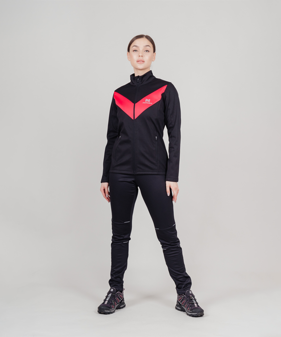 Костюм разминочный Nordski Base Black/Pink W NSW816957 в Твери