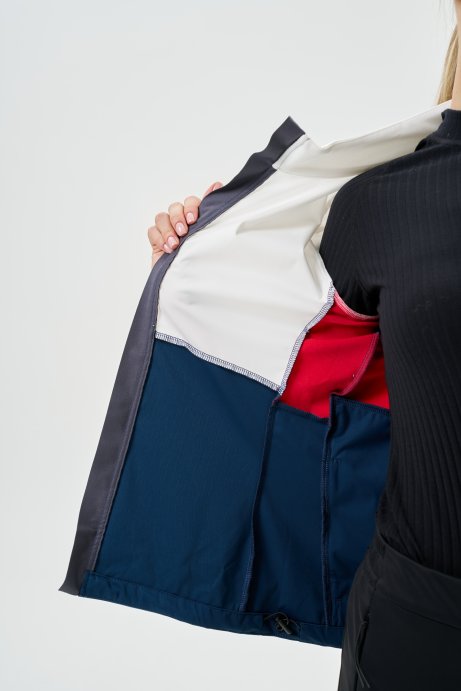 Тренировочная куртка Nordski PRO TOUR White/Deep/Red W NSW640394