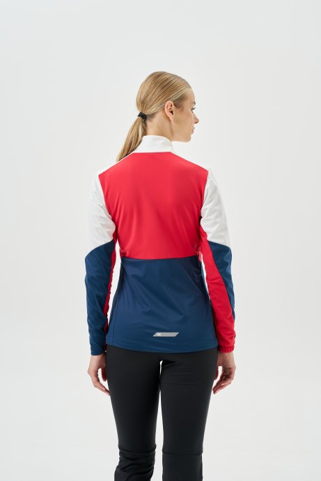 Тренировочная куртка Nordski PRO TOUR White/Deep/Red W NSW640394