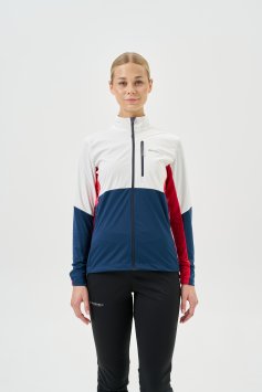 Тренировочная куртка Nordski PRO TOUR White/Deep/Red W NSW640394