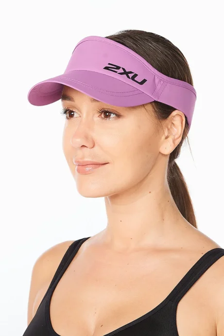 Козырек для бега 2XU Run Visor сиреневый
