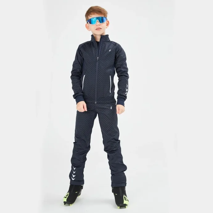 Куртка разминочная BIVIUM "Баланс" SJK201K-0400 дет. синий в Нижнем Новгороде
