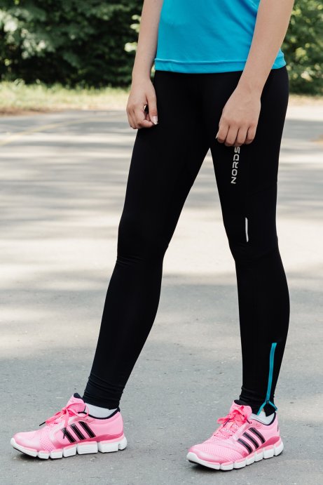 Лосины Nordski Premium Black/Breeze W NSW150028 в Новосибирске