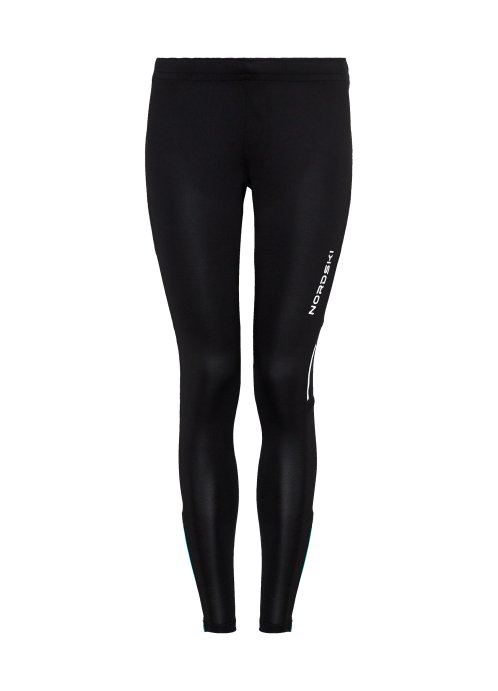 Лосины Nordski Premium Black/Breeze W NSW150028 в Новосибирске