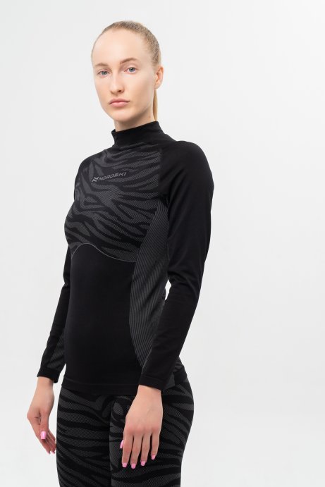 Комплект термобелья Nordski Snake Black/Grey W NSW689224