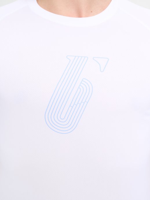 Футболка Bivium &quot;Темп 2.0&quot; муж. бел.