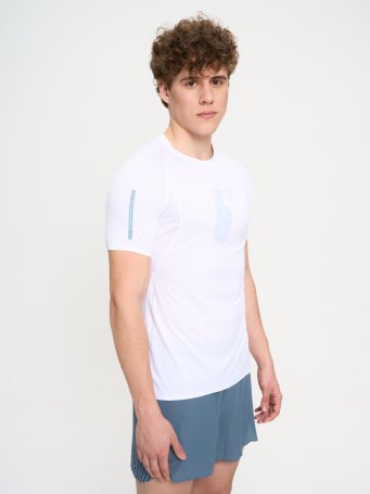 Футболка Bivium &quot;Темп 2.0&quot; муж. бел.