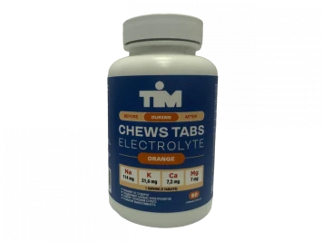 Жевательные солевые таблетки &quot;CHEWS TABS&quot; TIM (Апельсин) 60 таб.