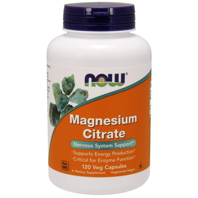 Магний цитрат NOW Magnesium Citrate 120 капс.