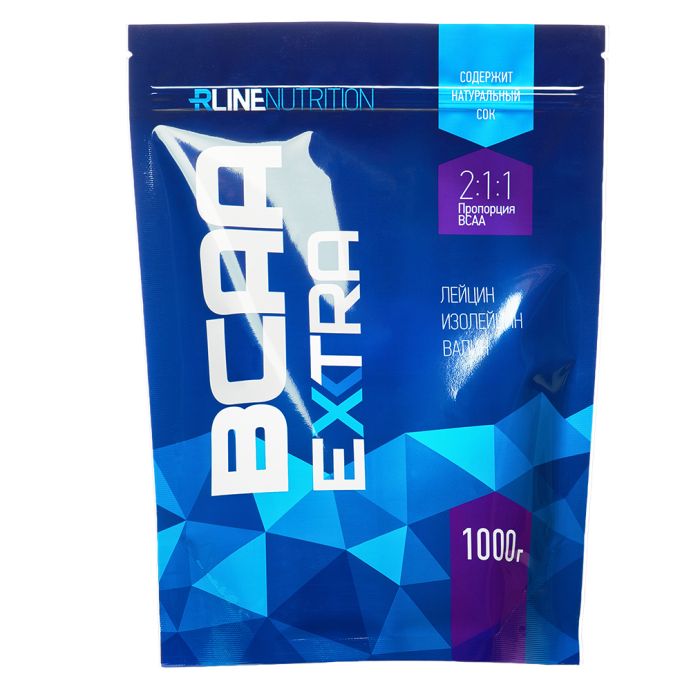 БЦАА ЭКСТРА/BCAA EXTRA пакет 1000гр R-Line