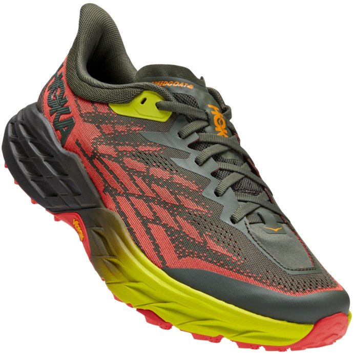 Кроссовки Hoka M SPEEDGOAT 5 Thyme / Fiesta в Санкт-Петербурге