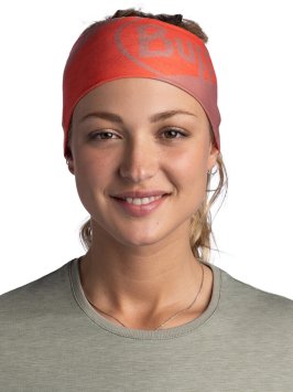 Повязка Buff CoolNet UV Wide Headband Arthy Nectarine 133783.440.10.00