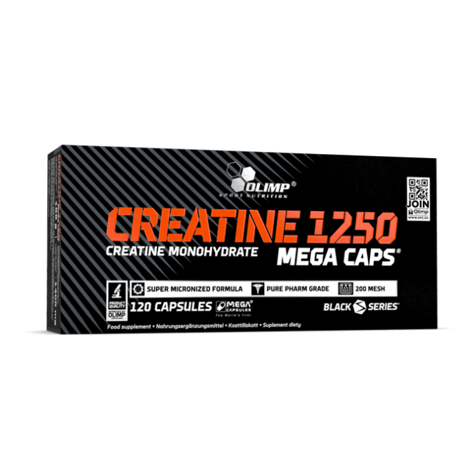 Креатин моногидрат Creatine 1250 Mega Caps Olimp Sport Nutrition 120 капс.