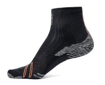 Носки спортивные Moretan RUN SLAY IRS-181249 чёрные