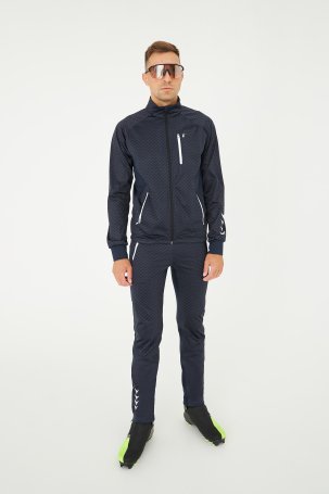 Куртка разминочная BIVIUM "Баланс" SJK201M-0400 муж. синий