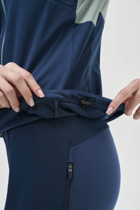 Тренировочная куртка Nordski PRO TOUR Deep/Ice Mint W NSW640061