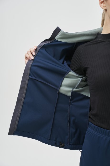 Тренировочная куртка Nordski PRO TOUR Deep/Ice Mint W NSW640061