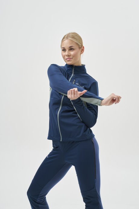 Тренировочная куртка Nordski PRO TOUR Deep/Ice Mint W NSW640061