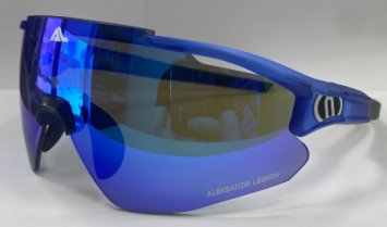 Очки NEON LEGKOV NOVA crystal royal mirror blue (2 линзы)