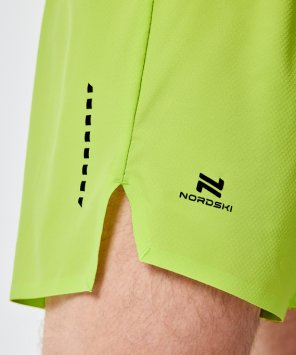 Шорты беговые Nordski Pro Lime Green NSM183452
