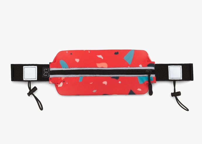 Сумка Enklepp Run Belt Fast (red terrazzo)