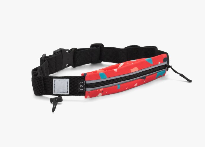 Сумка Enklepp Run Belt Fast (red terrazzo)