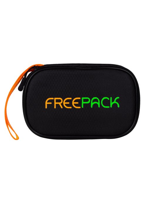 Термосумка (органайзер) FREEPACK д/4х ручек и средств самоконтроля (черный c логотипом) в Твери