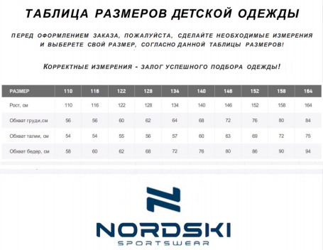 Брюки Nordski Jr. Premium Blueberry NSJ410021
