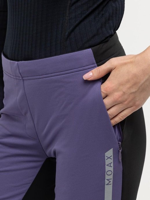 Брюки MOAX Dickson Wind жен. MX364220/80123 тёмно-сиреневый