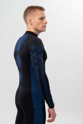 Комплект термобелья Nordski Snake Black/Blue NSM389700