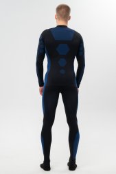 Комплект термобелья Nordski Snake Black/Blue NSM389700