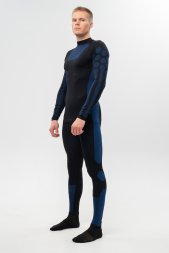 Комплект термобелья Nordski Snake Black/Blue NSM389700