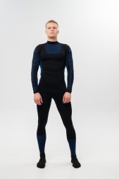Комплект термобелья Nordski Snake Black/Blue NSM389700