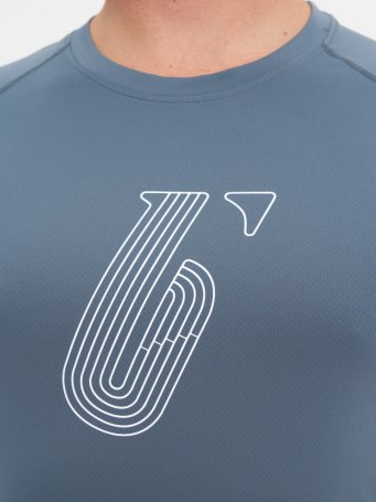 Футболка Bivium "Темп 2.0" муж. графит.