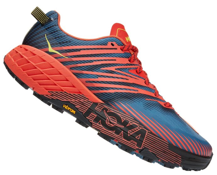 Кроссовки Hoka M SPEEDGOAT 4 Fiesta / Provincial Blue в Твери
