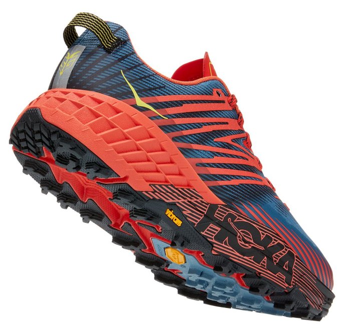 Кроссовки Hoka M SPEEDGOAT 4 Fiesta / Provincial Blue в Твери