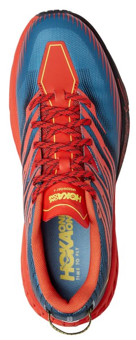 Кроссовки Hoka M SPEEDGOAT 4 Fiesta / Provincial Blue в Твери