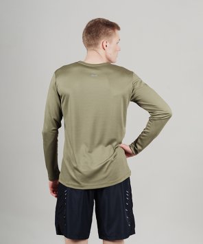 Футболка Nordski Run Olive с длинным рукавом NSM492425