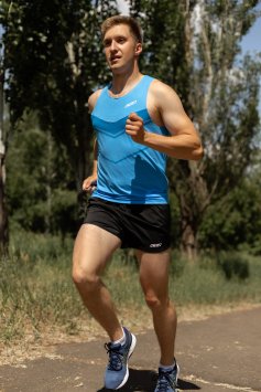 Шорты KV+ ARENA running shorts man, black 21S03.1