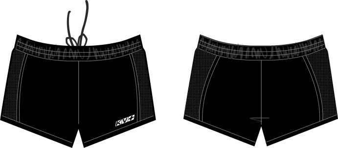 Шорты KV+ ARENA running shorts man, black 21S03.1 в Твери