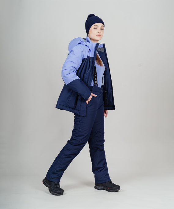 Утепленная куртка Nordski Mount 2.0 Dark Blue/Lavender W NSW836090 в Твери