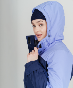Утепленная куртка Nordski Mount 2.0 Dark Blue/Lavender W NSW836090