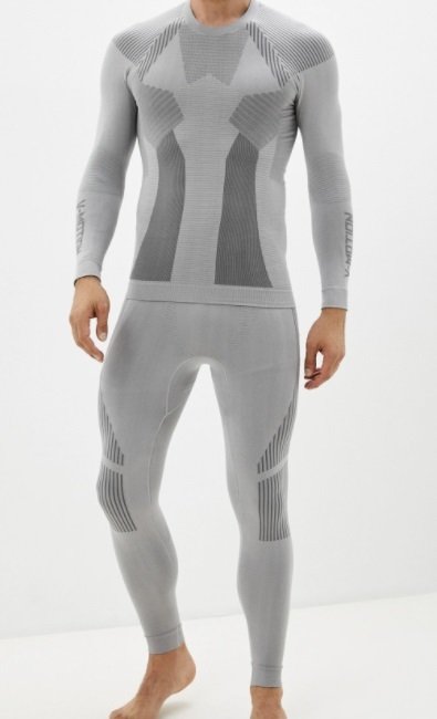 Термобелье V-MOTION F10 Мужской Светло-серый в Санкт-Петербурге
