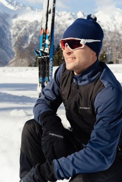 Костюм Nordski Hybrid Pro Blue/Black NSM303170/NSM505100